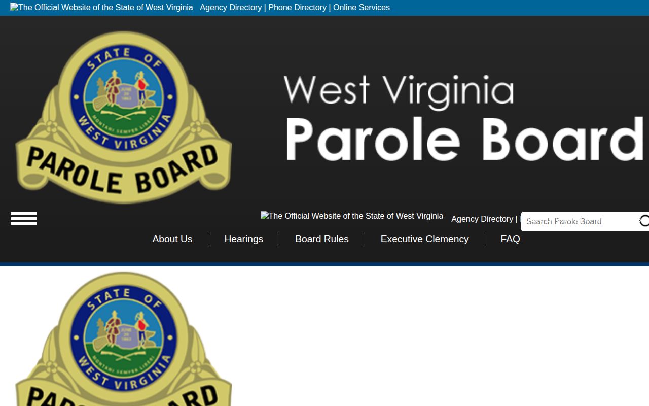 West Virginia parole guidance for Braxton County release processing